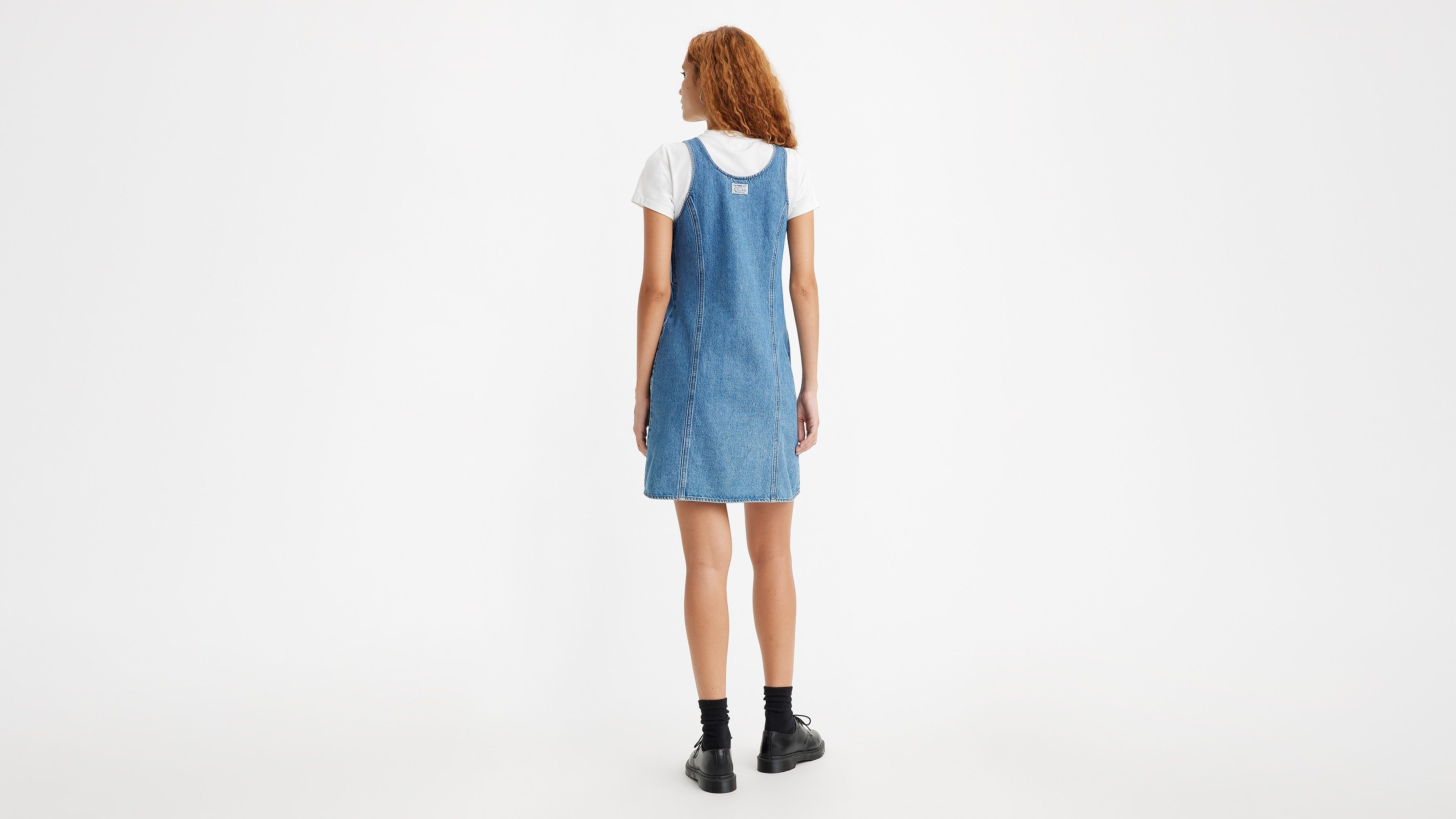Alyssa Denim Jumper Dress sold by Levi's product image thumbnail 2