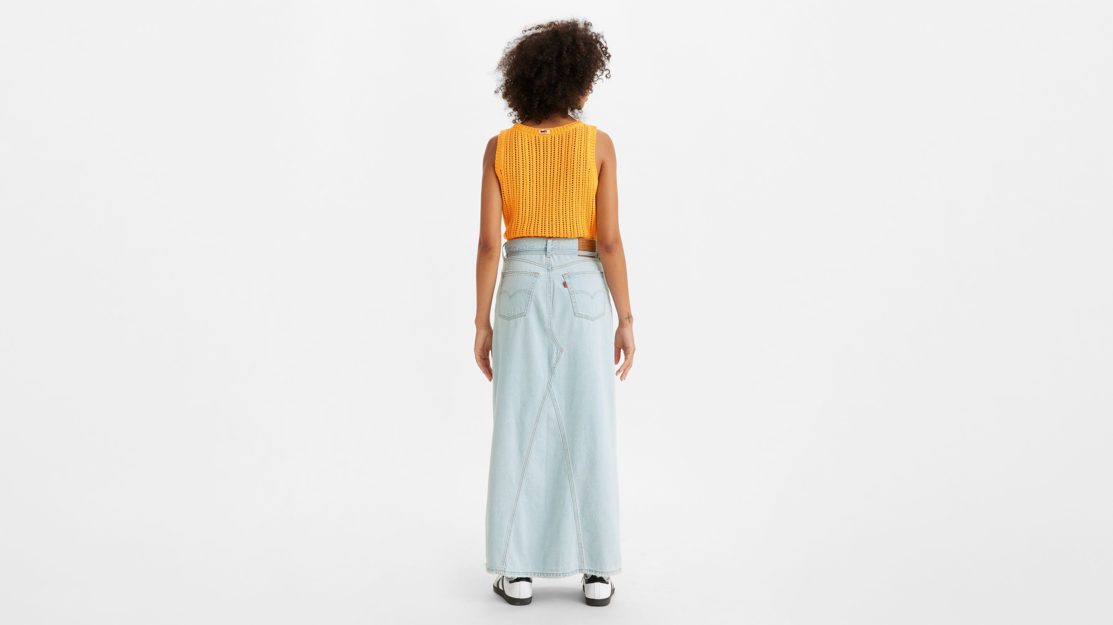 Iconic Long Skirt sold by Levi's product image thumbnail 4