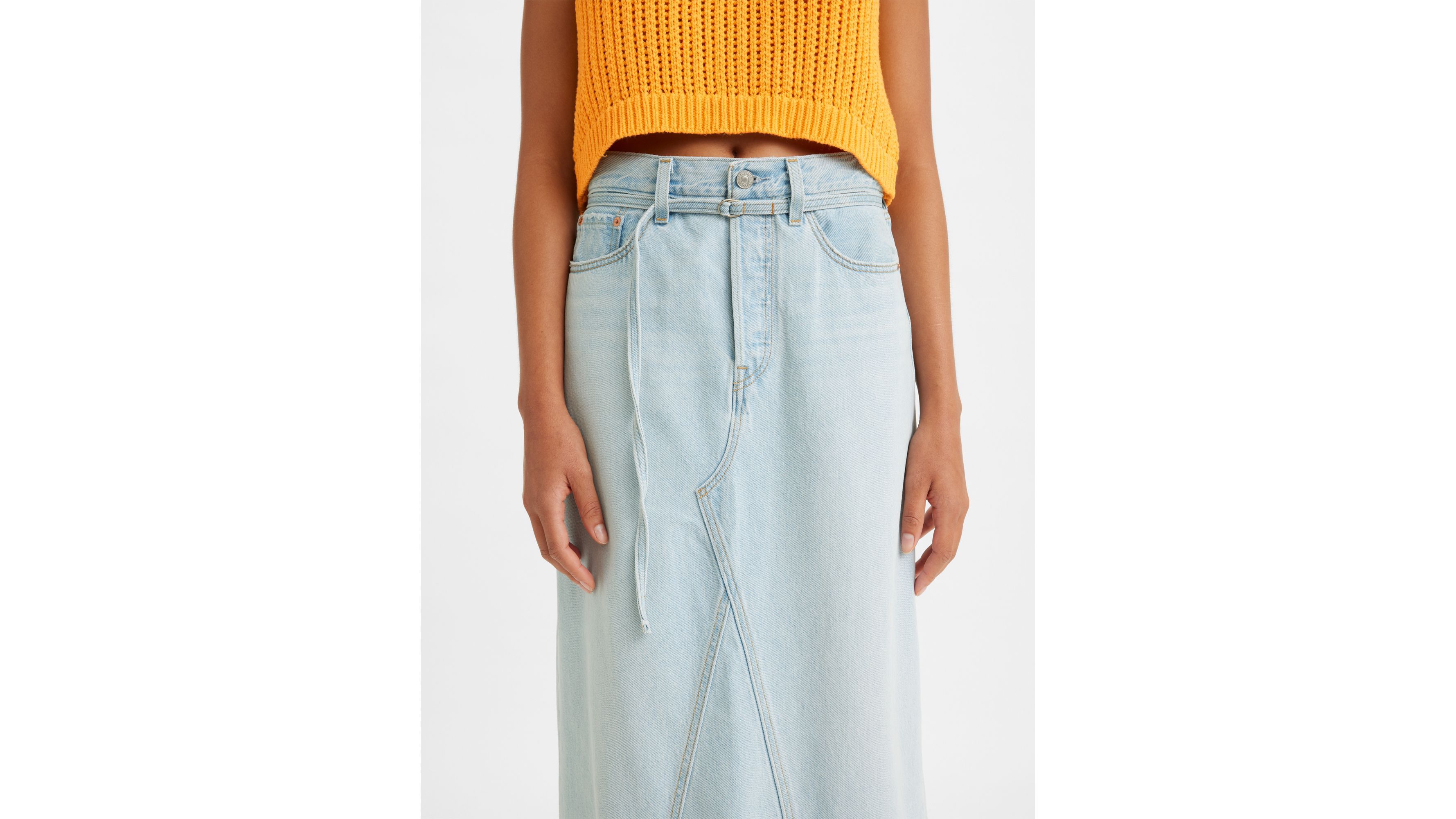 Iconic Long Skirt sold by Levi's product image thumbnail 5