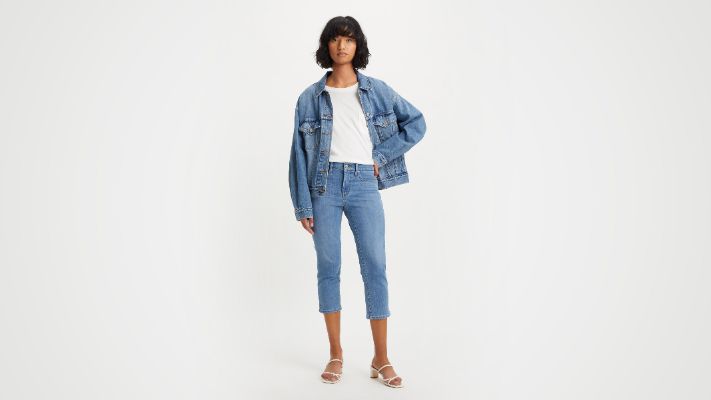 311 Shaping Skinny Capri Women's Jeans made by Levi's