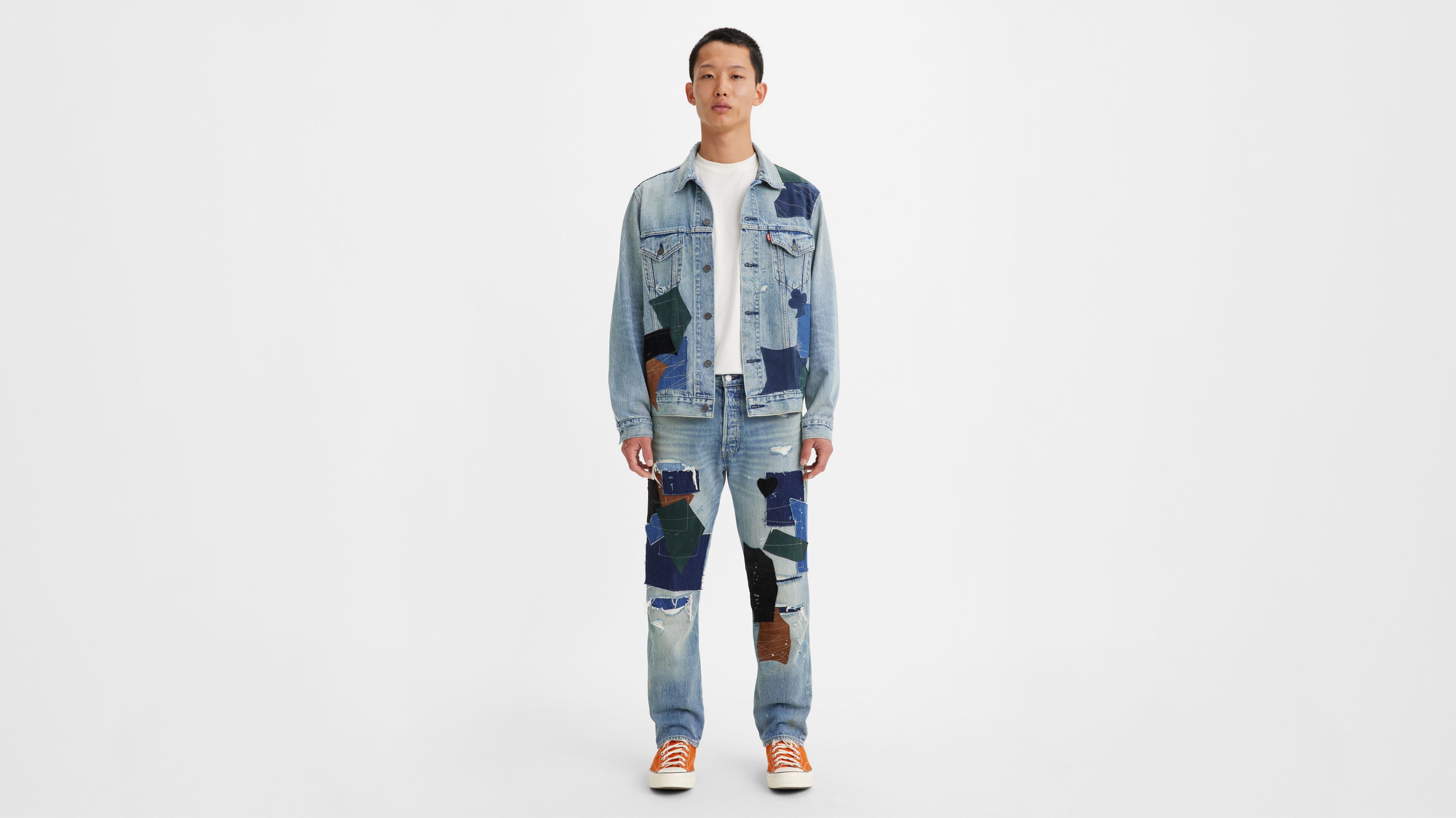 501® '93 Straight Fit Patchwork Men's Jeans sold by Levi's product image thumbnail 2