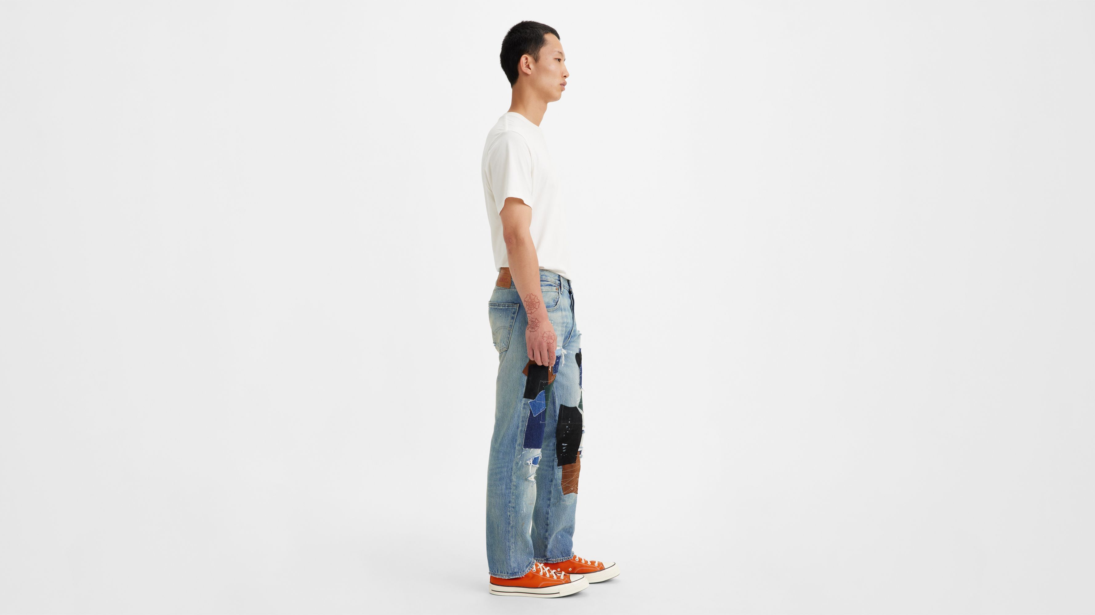 501® '93 Straight Fit Patchwork Men's Jeans sold by Levi's product image thumbnail 3