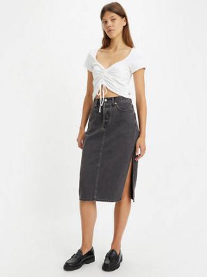 Side Slit Skirt sold by Levi's