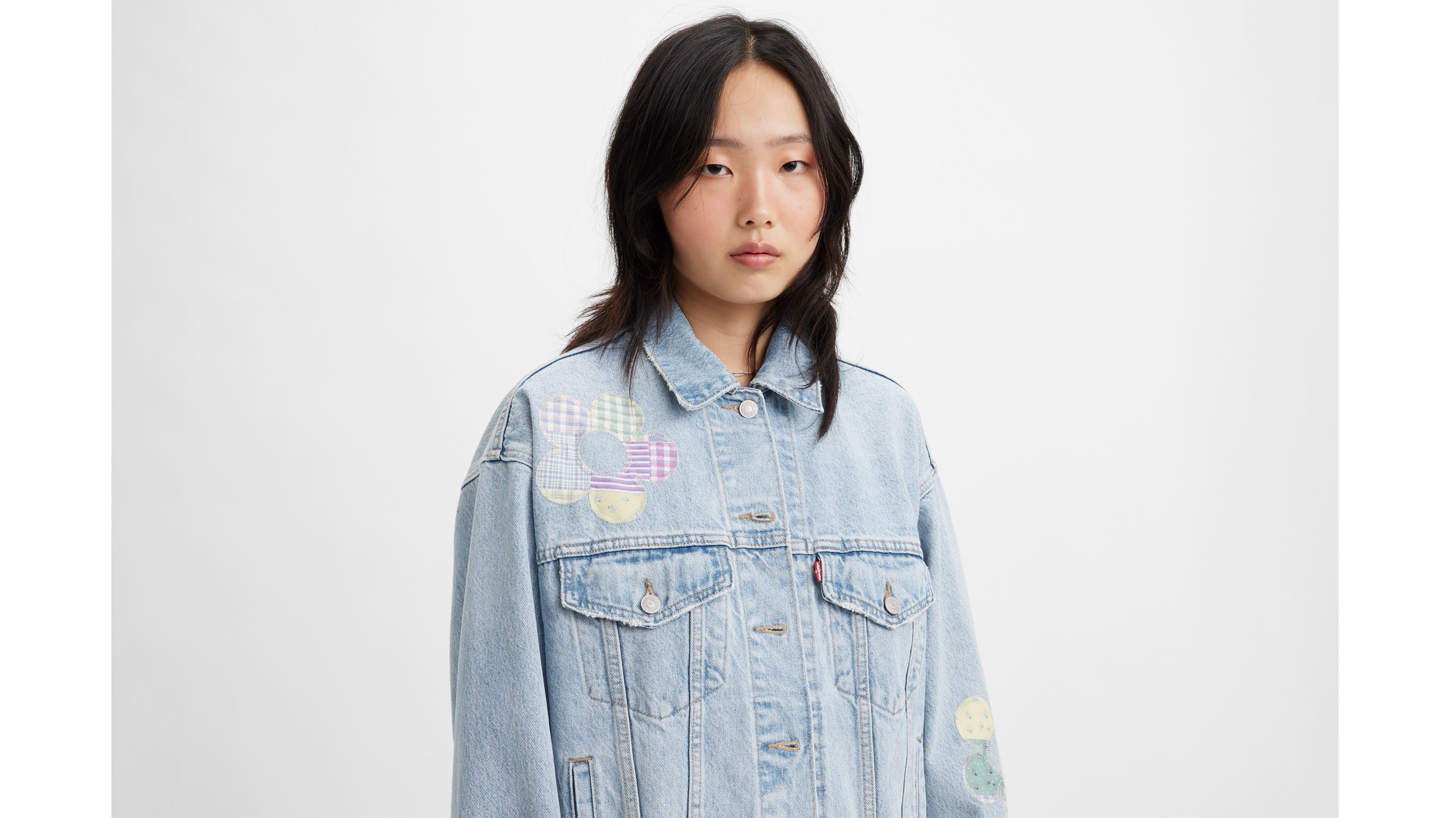 90s Patchwork Trucker Jacket sold by Levi's product image thumbnail 4