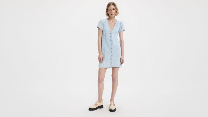 Erin Mini Denim Dress sold by Levi's