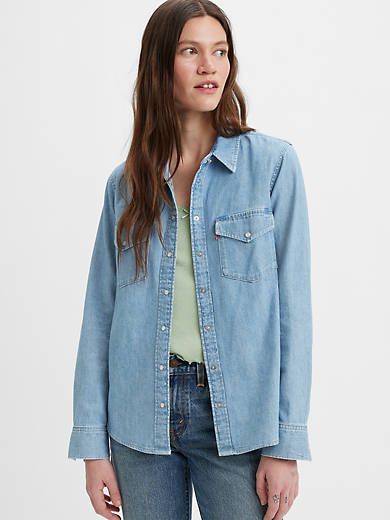Iconic Western Denim Shirt sold by Levi's