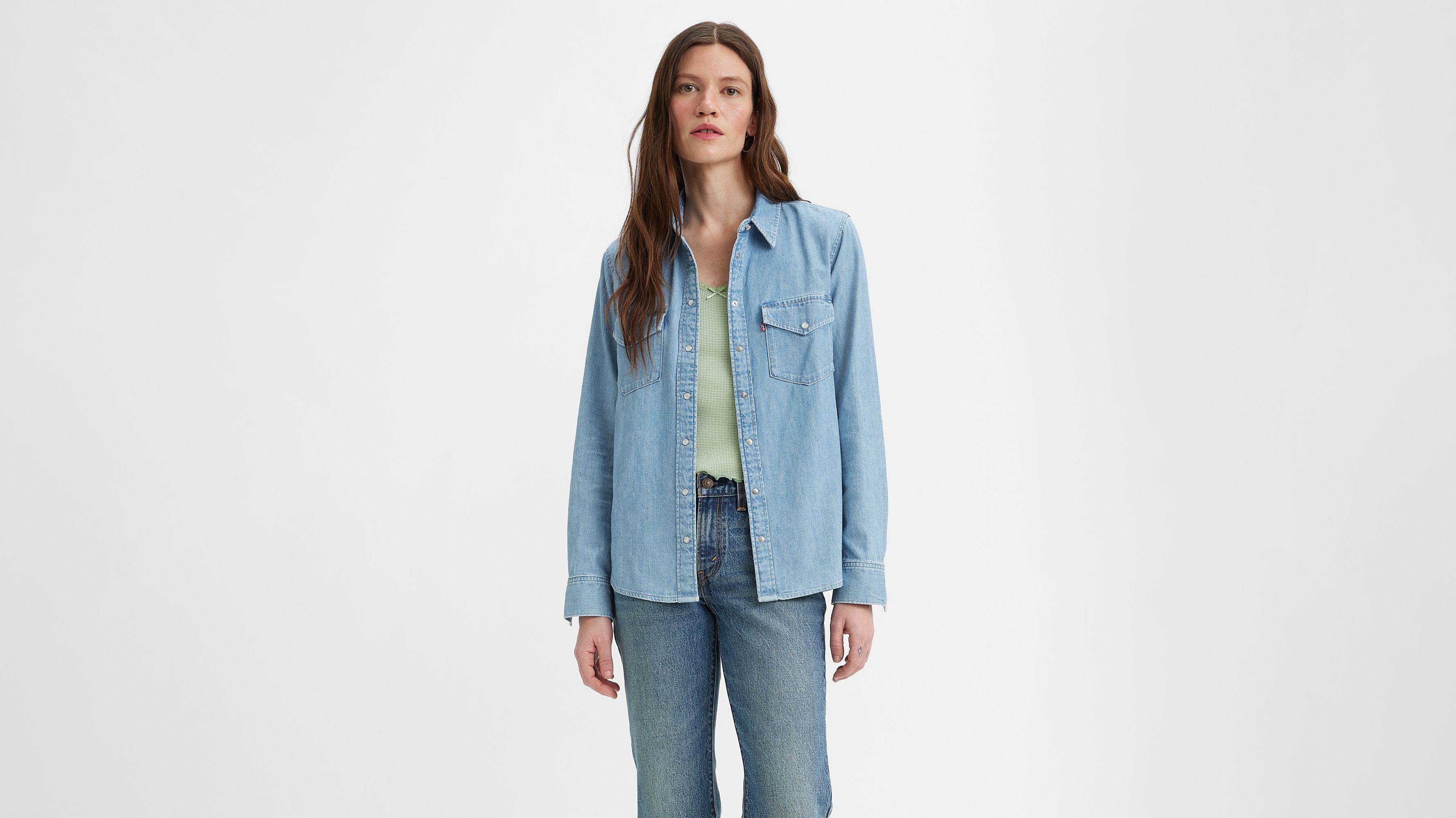 Iconic Western Denim Shirt sold by Levi's product image thumbnail 2