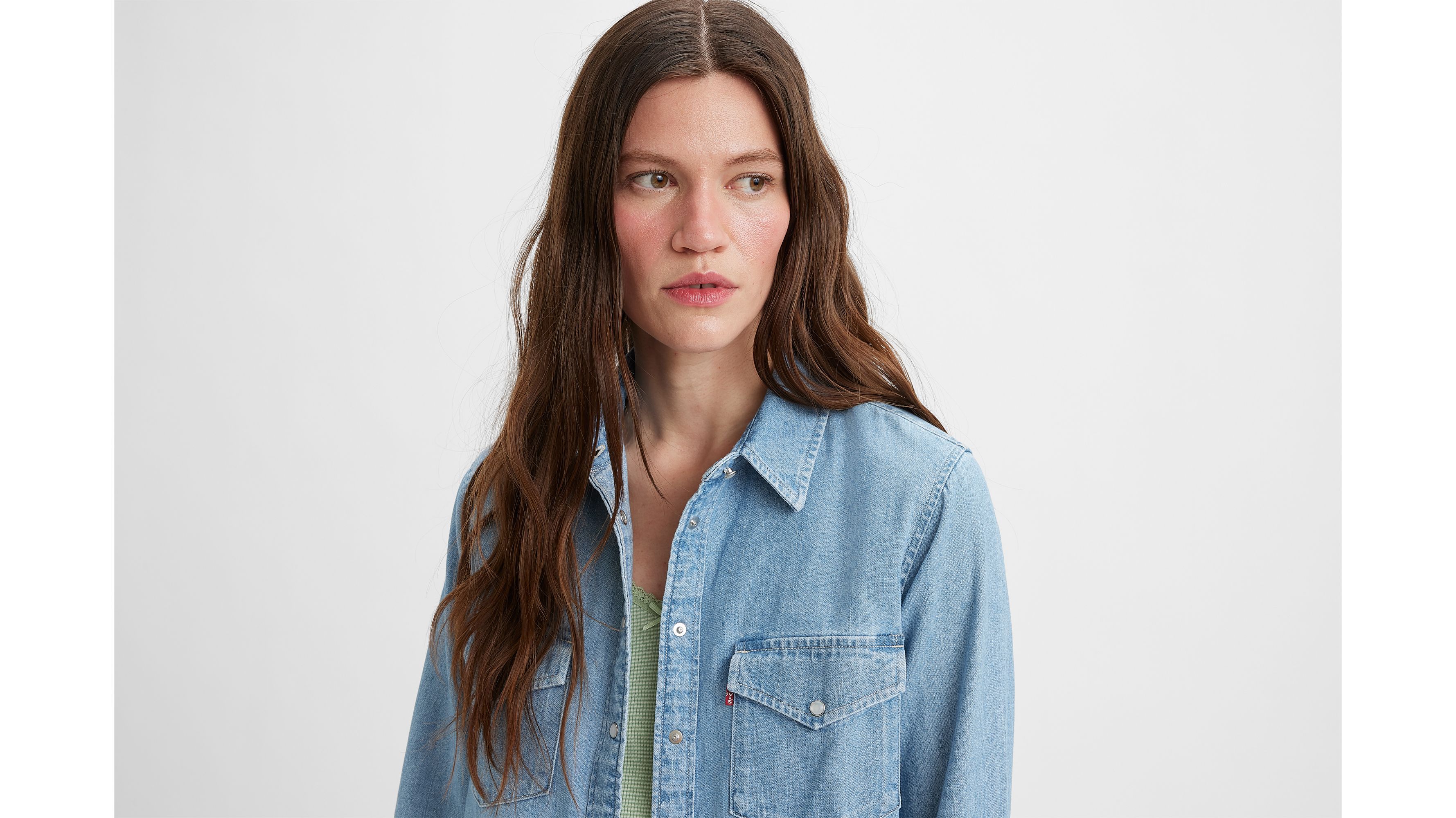Iconic Western Denim Shirt sold by Levi's product image thumbnail 4