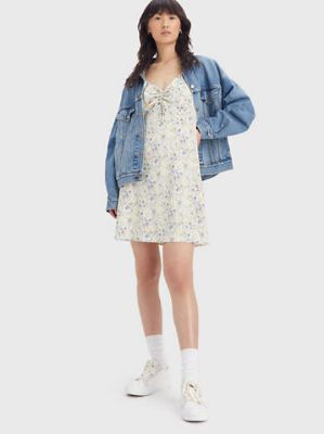 Skylar Flutter Sleeve Dress sold by Levi's