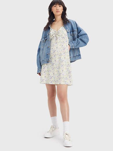 Skylar Flutter Sleeve Dress sold by Levi's