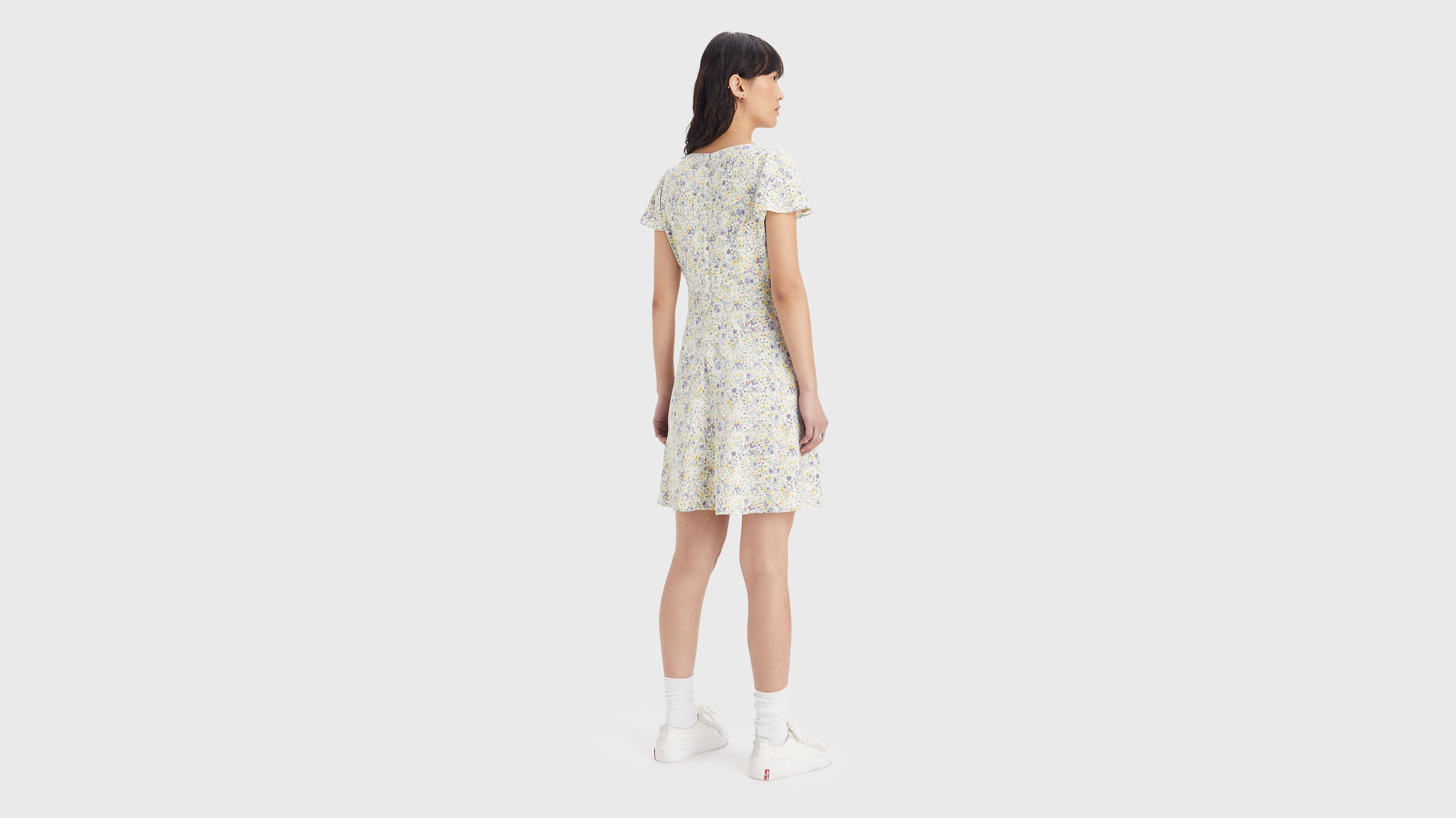 Skylar Flutter Sleeve Dress sold by Levi's product image thumbnail 3