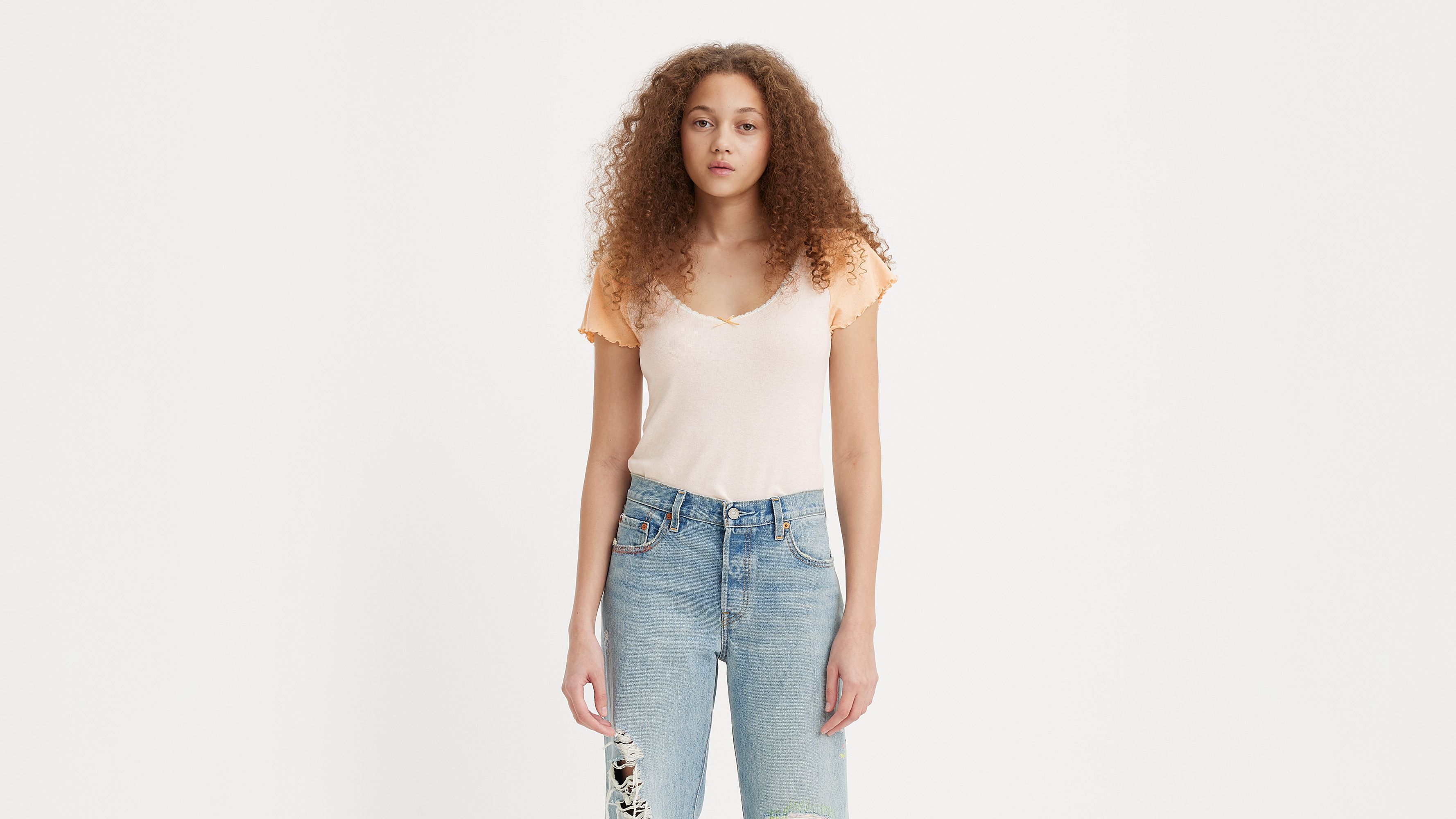 Dry Goods V-Neck T-Shirt sold by Levi's product image thumbnail 2