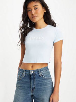 Graphic Ringer Mini T-Shirt sold by Levi's