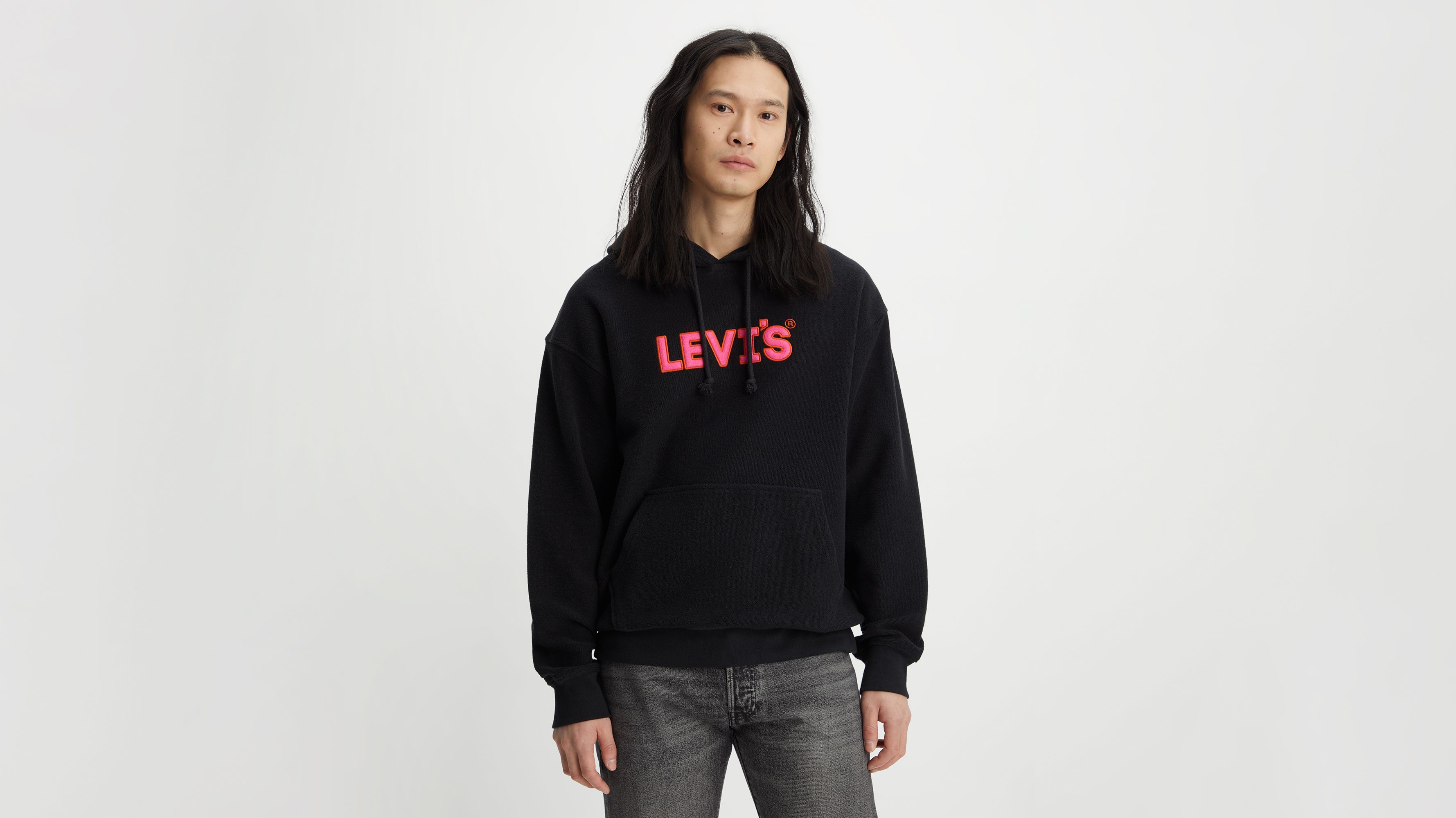 Relaxed Graphic Hoodie Sweatshirt sold by Levi's product image thumbnail 2