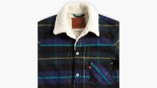 Type I Plaid Sherpa Trucker Jacket sold by Levi's