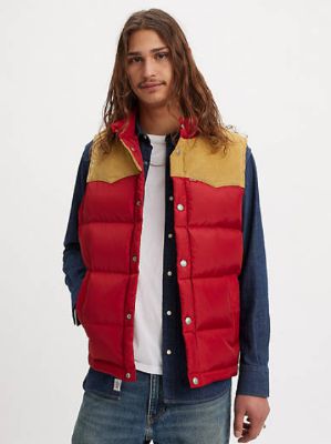 Western Super Puffer Vest sold by Levi's