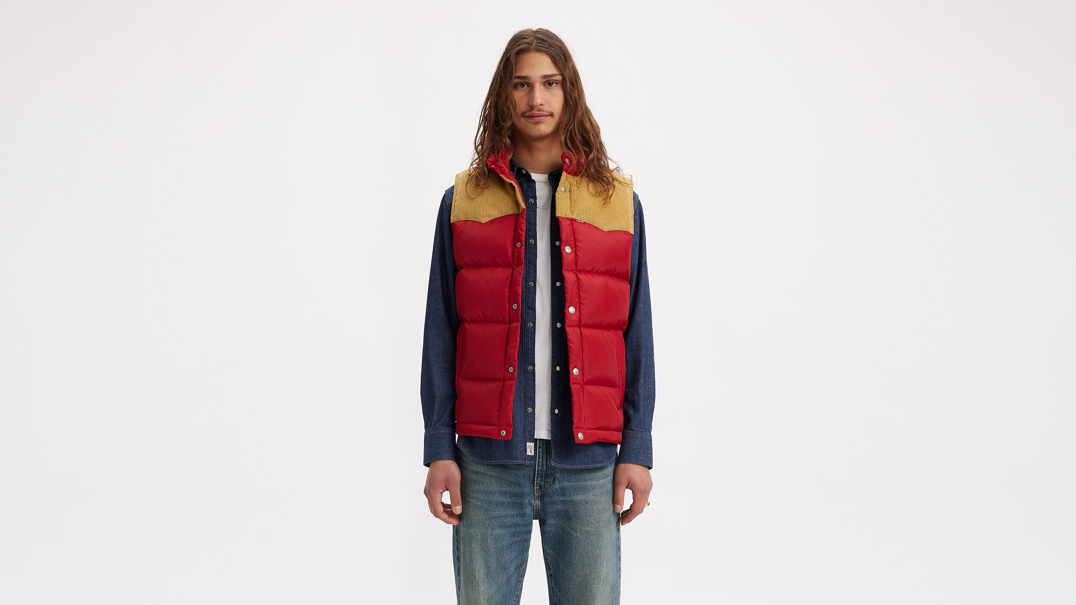Western Super Puffer Vest sold by Levi's product image thumbnail 2