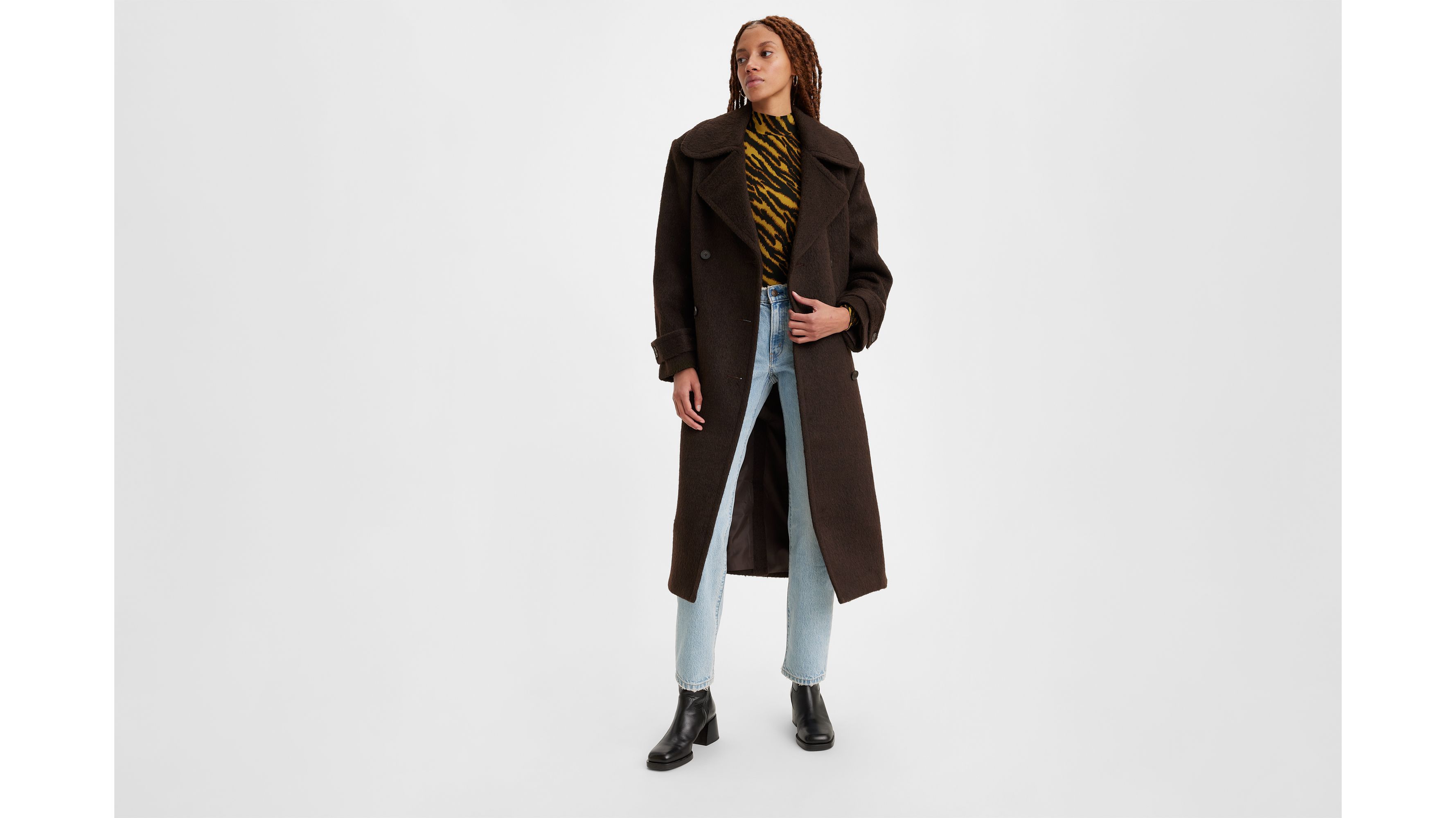 Wooly Trench Coat sold by Levi's