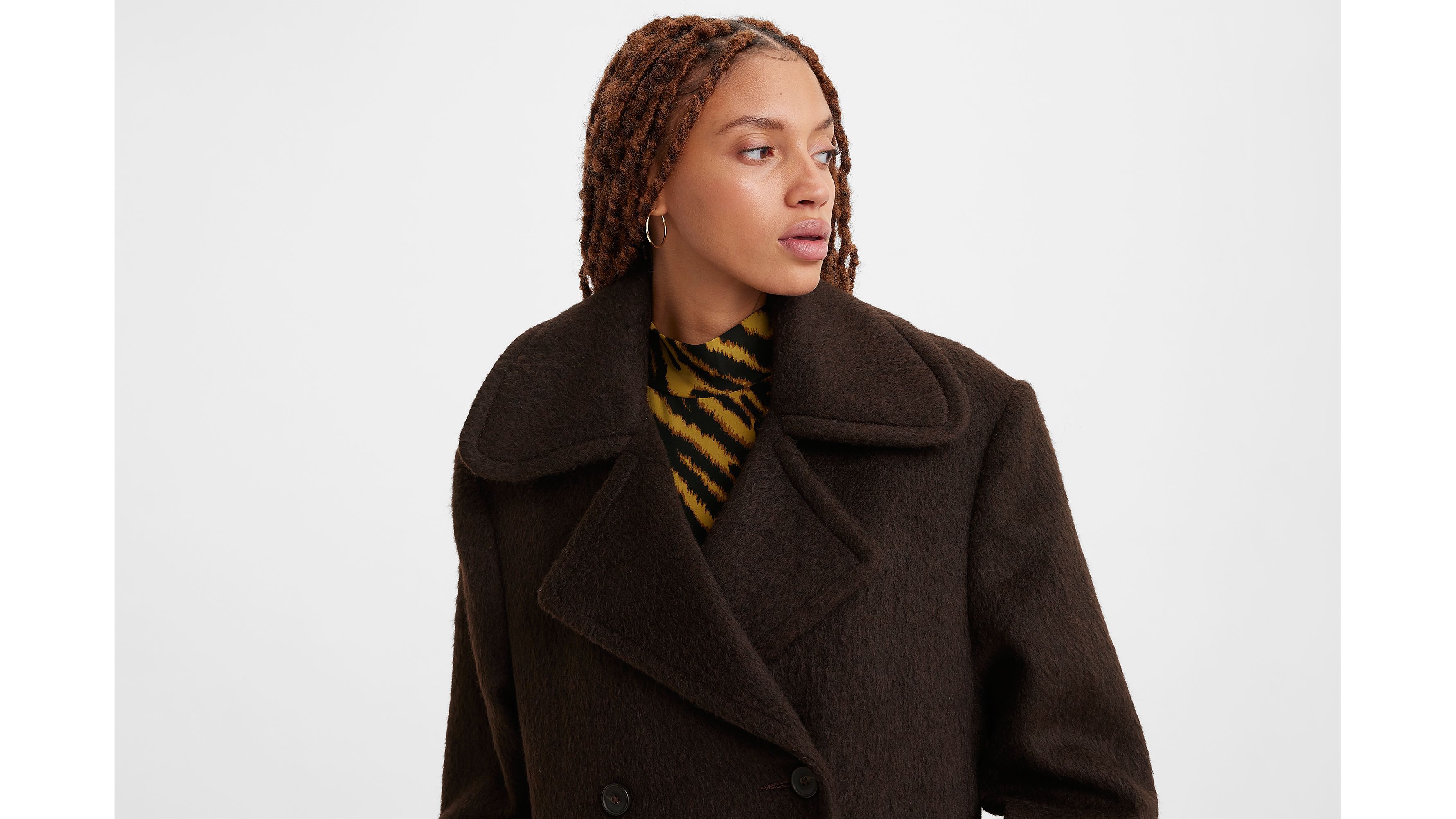 Wooly Trench Coat sold by Levi's product image thumbnail 3