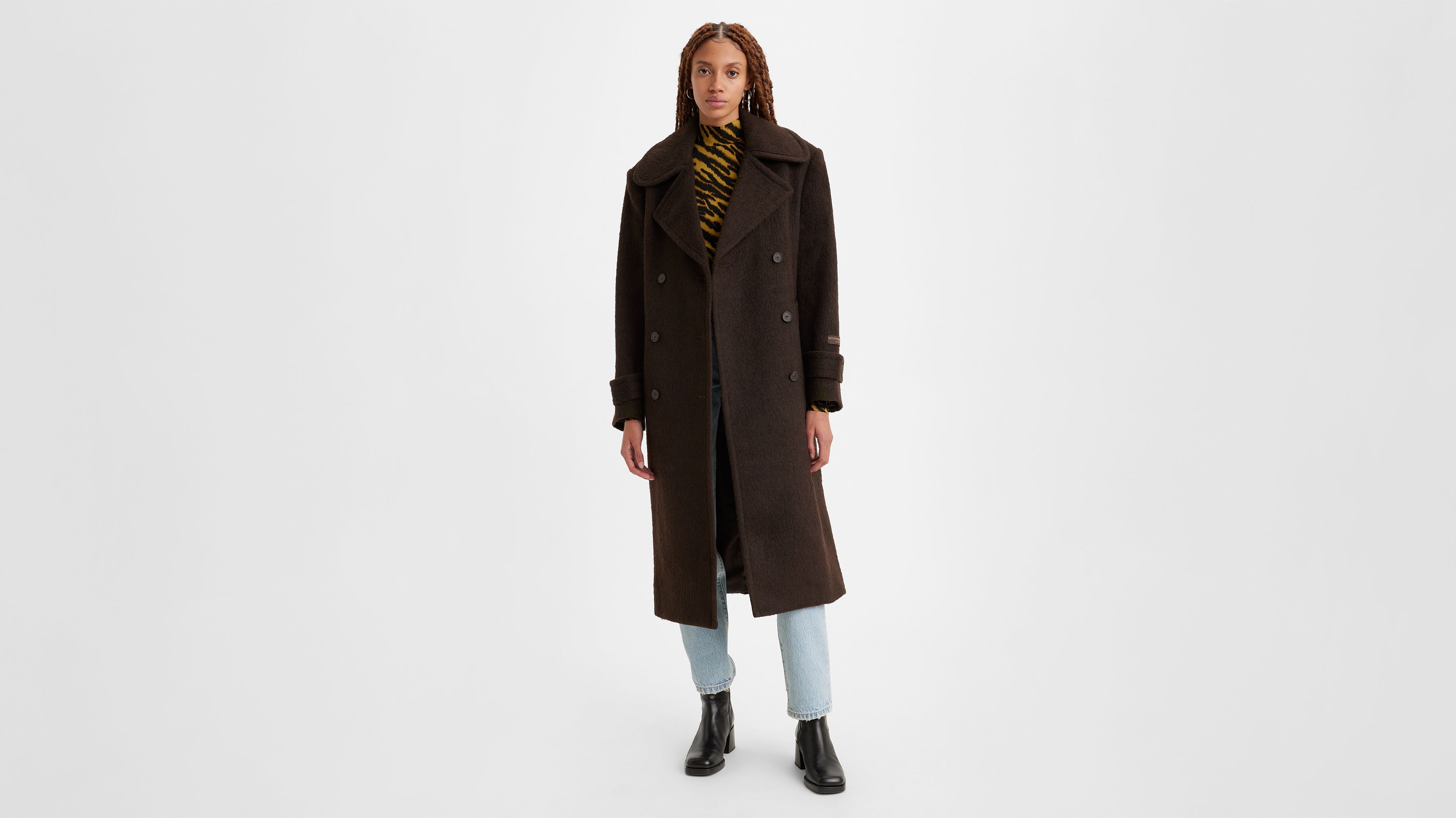 Wooly Trench Coat sold by Levi's product image thumbnail 4