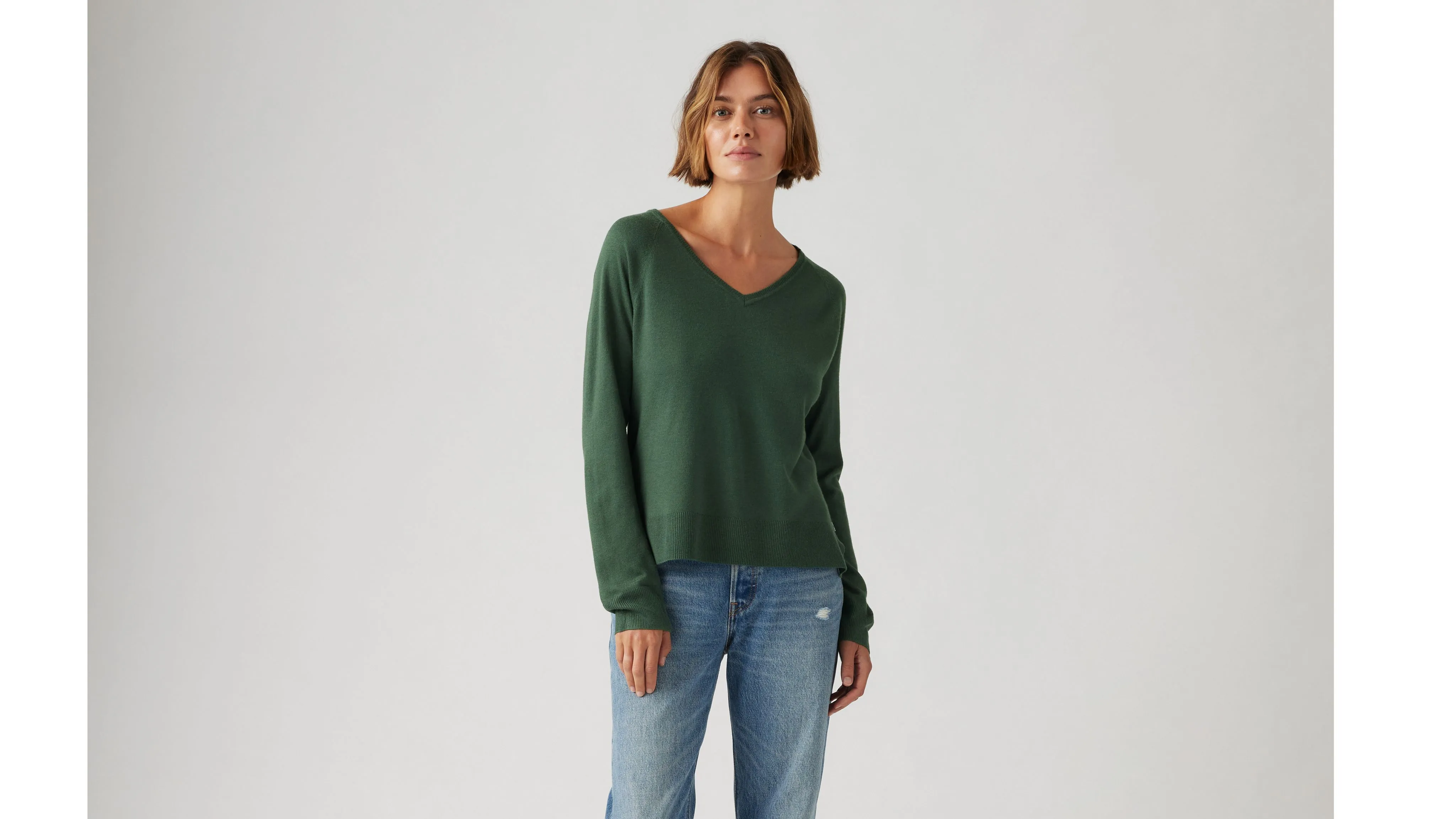 Petal V-Neck Sweater sold by Levi's product image thumbnail 2