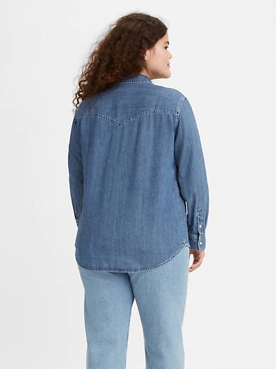 Essential Western Denim Shirt sold by Levi's product image thumbnail 2