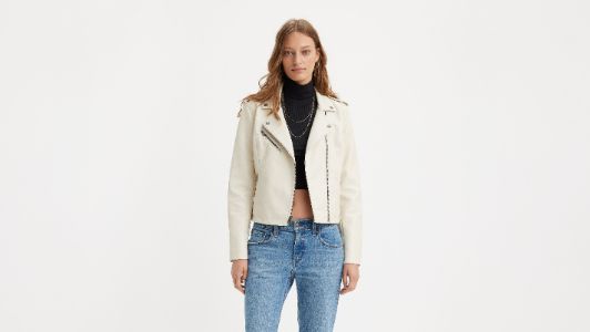 Faux Leather Moto Jacket sold by Levi's