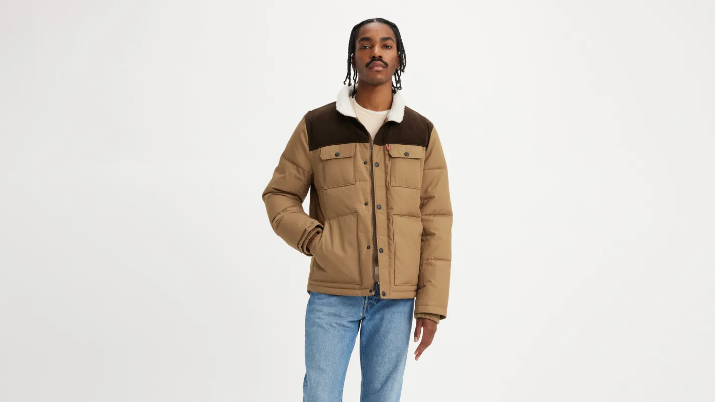 Mixed Media Woodsman Puffer Jacket sold by Levi's