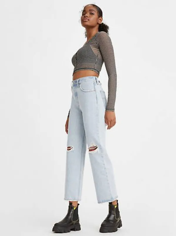Ribcage Straight Ankle Women's Jeans sold by Levi's