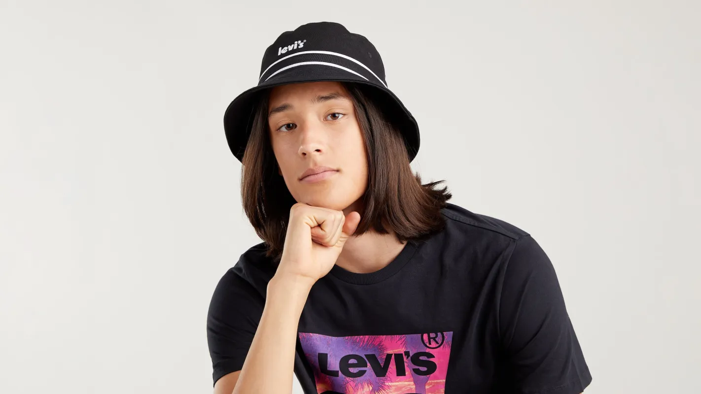 Poster Logo Bucket Hat sold by Levi's
