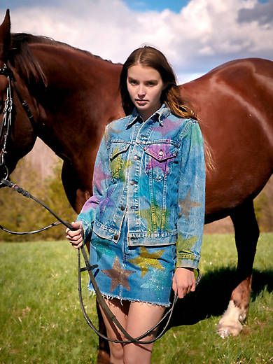 Levi’s® x Collina Strada Exclusive Star Skirt sold by Levi's