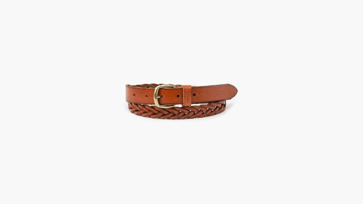 Leather Braided Belt sold by Levi's
