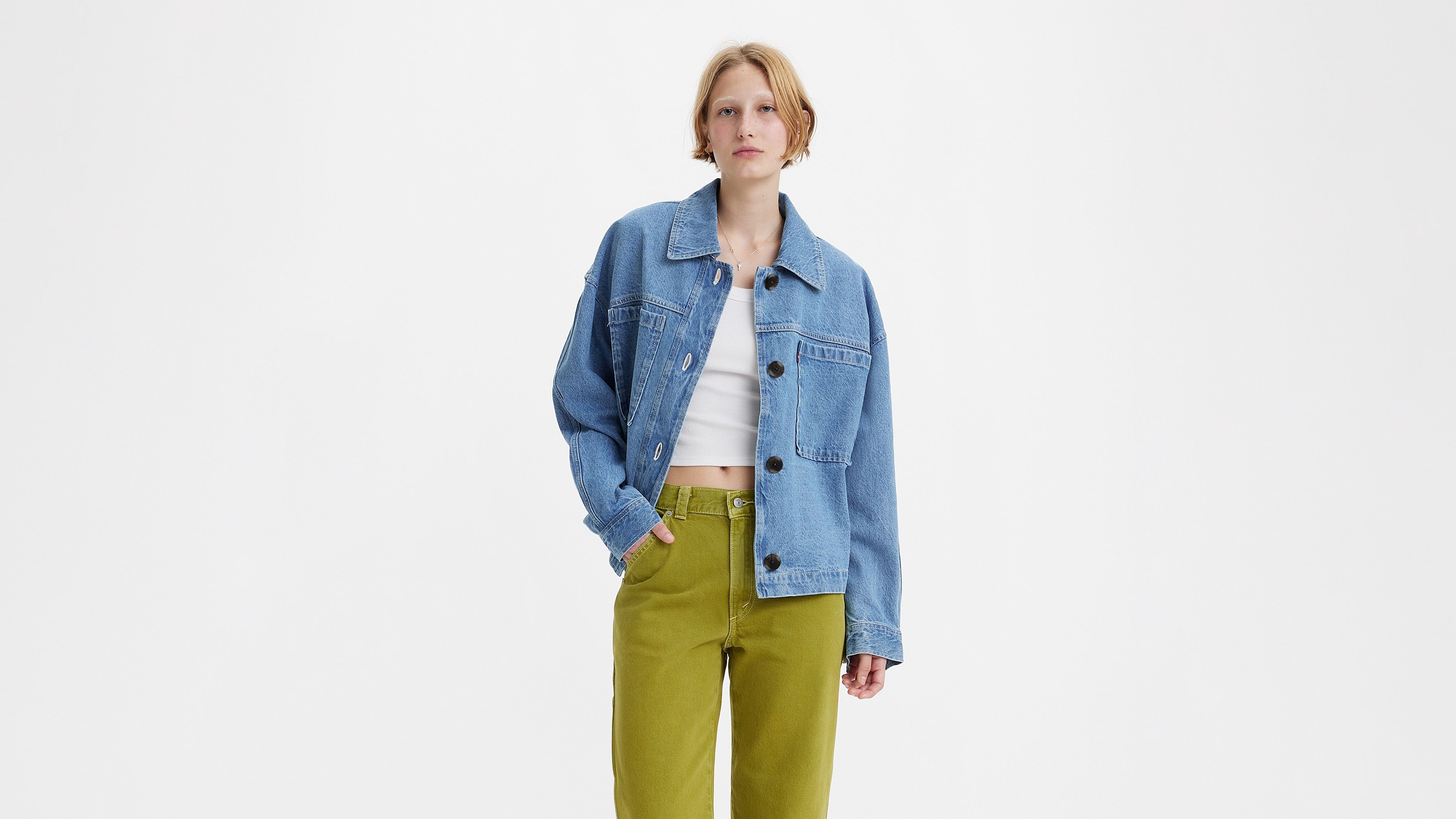 Cara Cotton Prep Jacket sold by Levi's