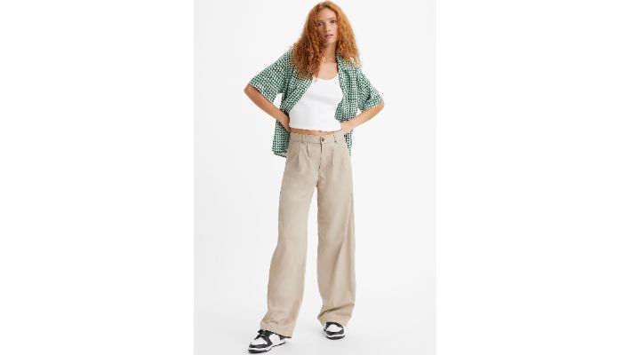 High Rise Pleated Baggy Trouser Pants sold by Levi's