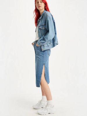 Side Slit Skirt sold by Levi's