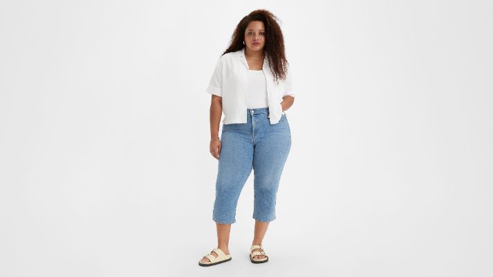 311 Shaping Skinny Capri Women's Jeans (Plus Size) made by Levi's