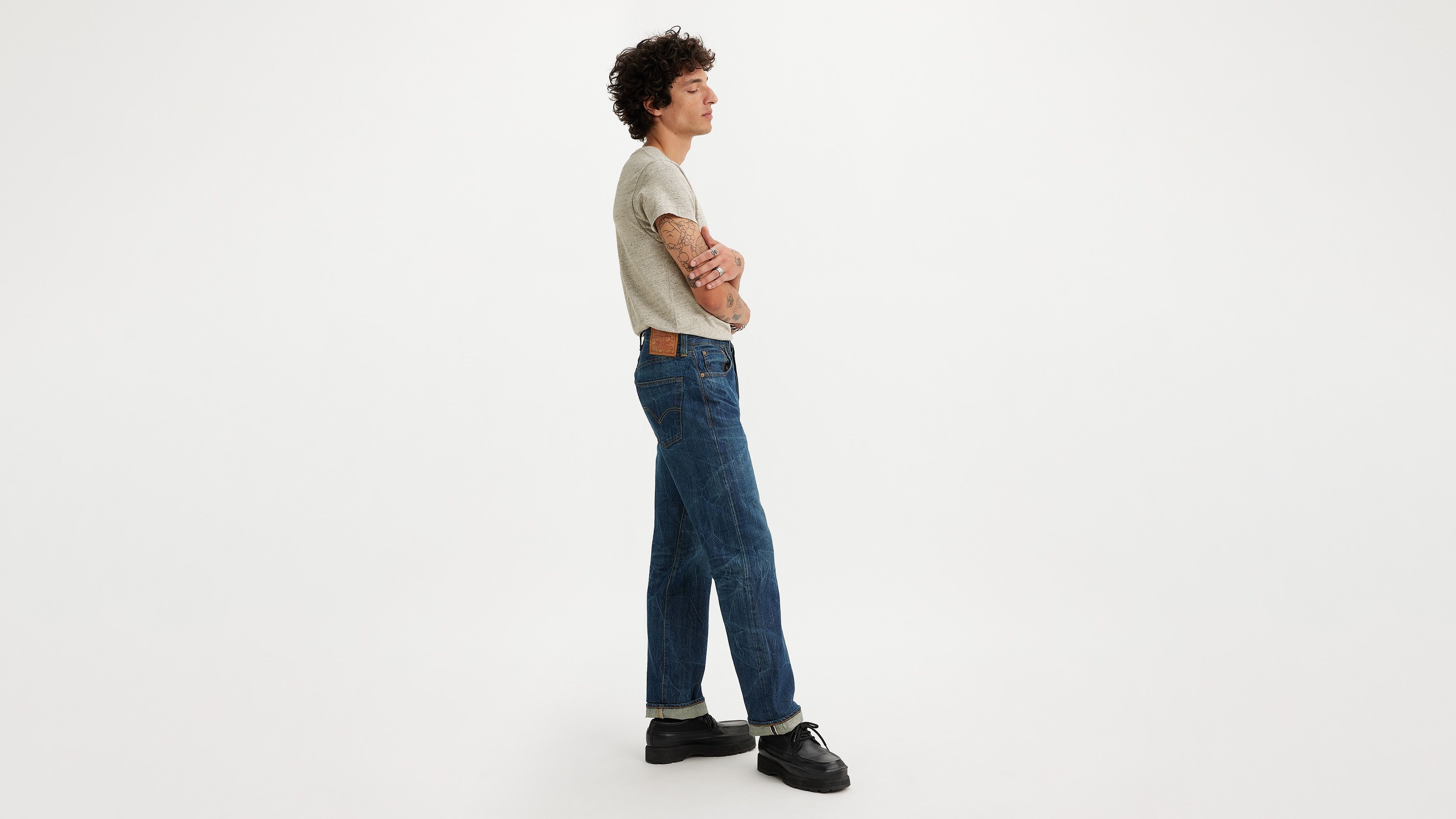 1947 501® Original Fit Selvedge Men's Jeans sold by Levi's product image thumbnail 3