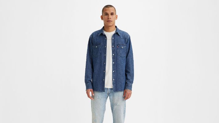 Classic Standard Fit Western Shirt sold by Levi's