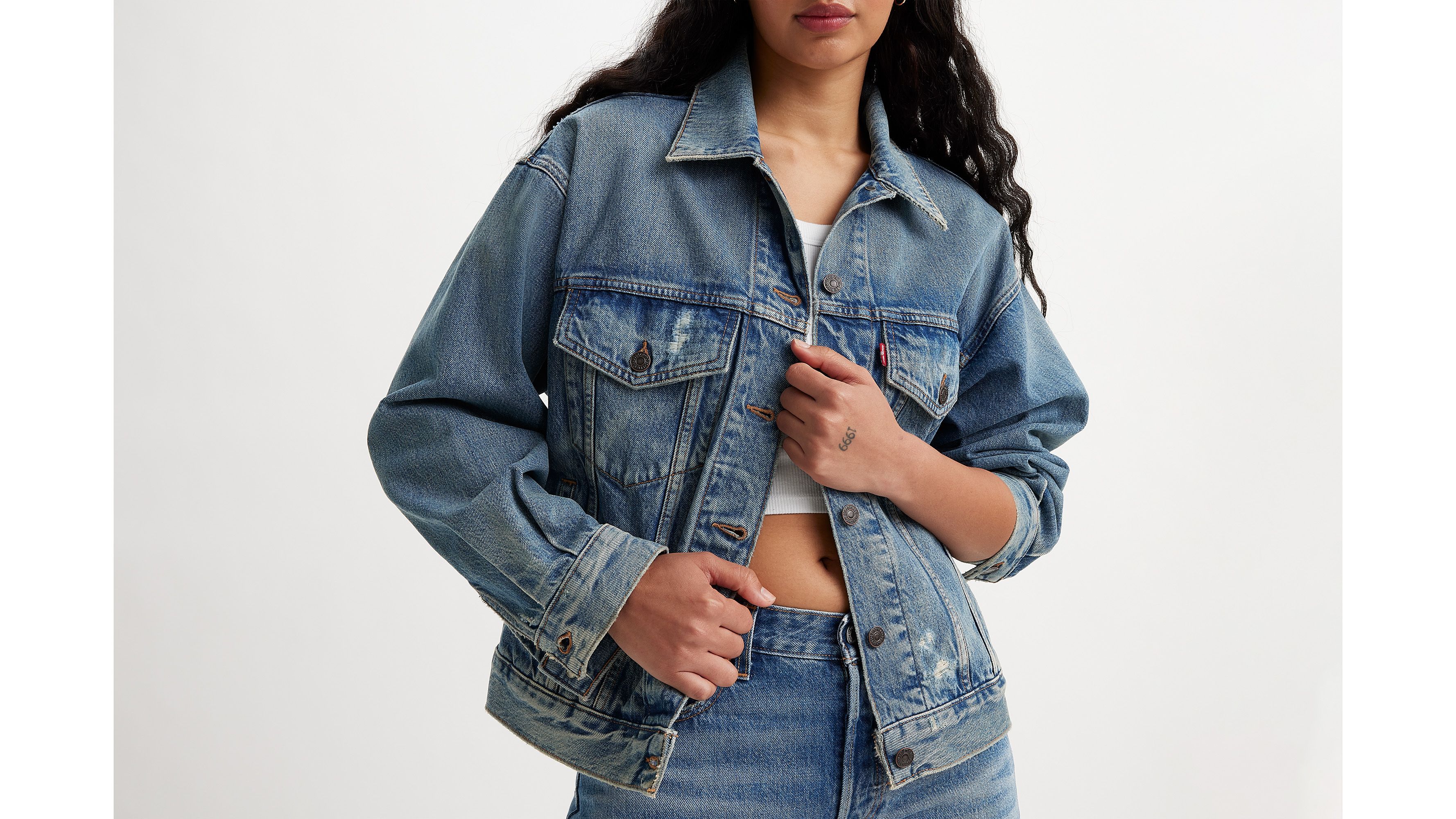 90s Trucker Jacket sold by Levi's product image thumbnail 4