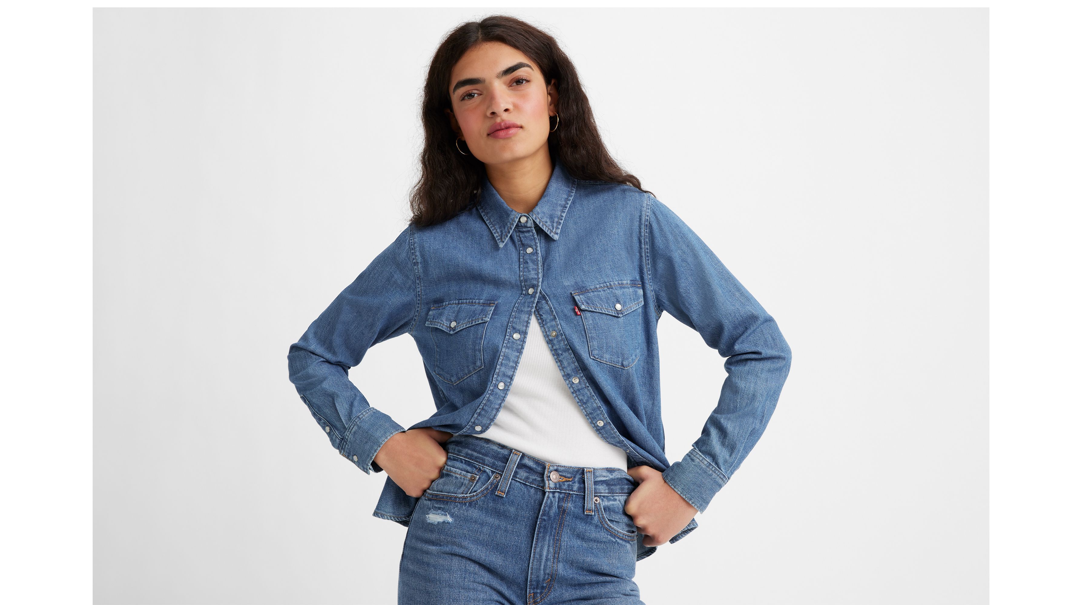 Iconic Western Denim Shirt sold by Levi's