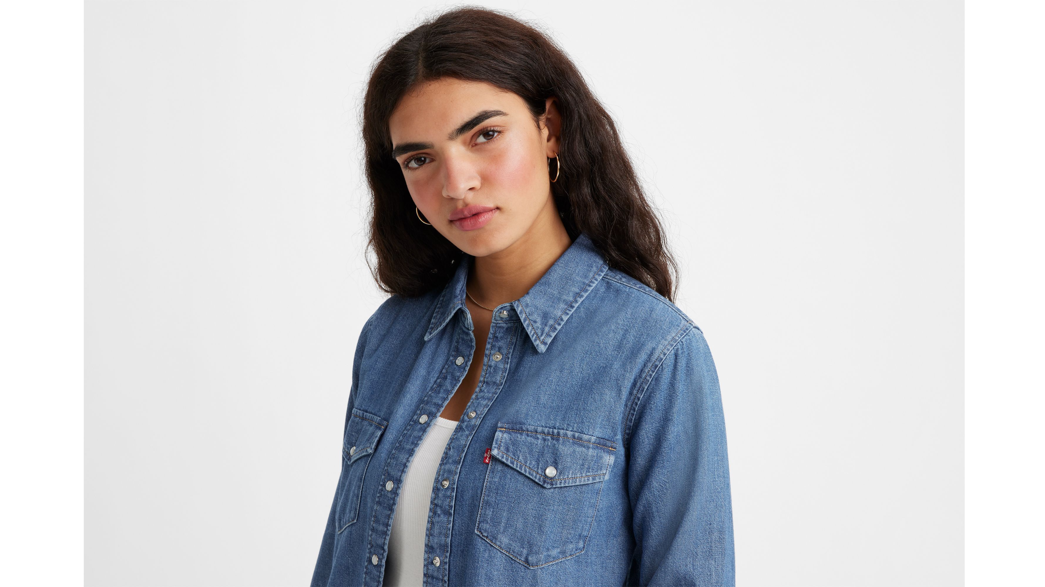 Iconic Western Denim Shirt sold by Levi's product image thumbnail 3