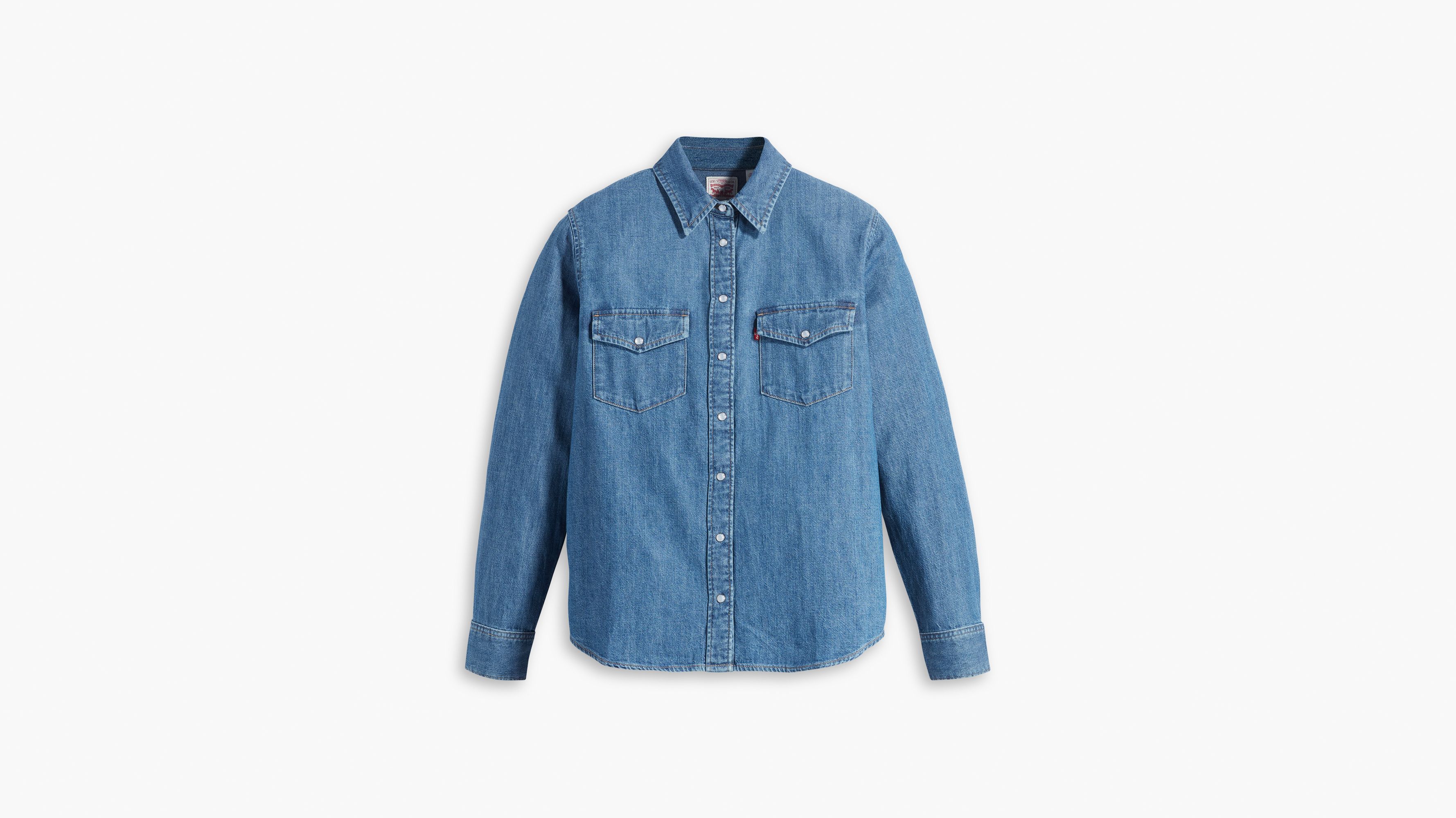 Iconic Western Denim Shirt sold by Levi's product image thumbnail 5
