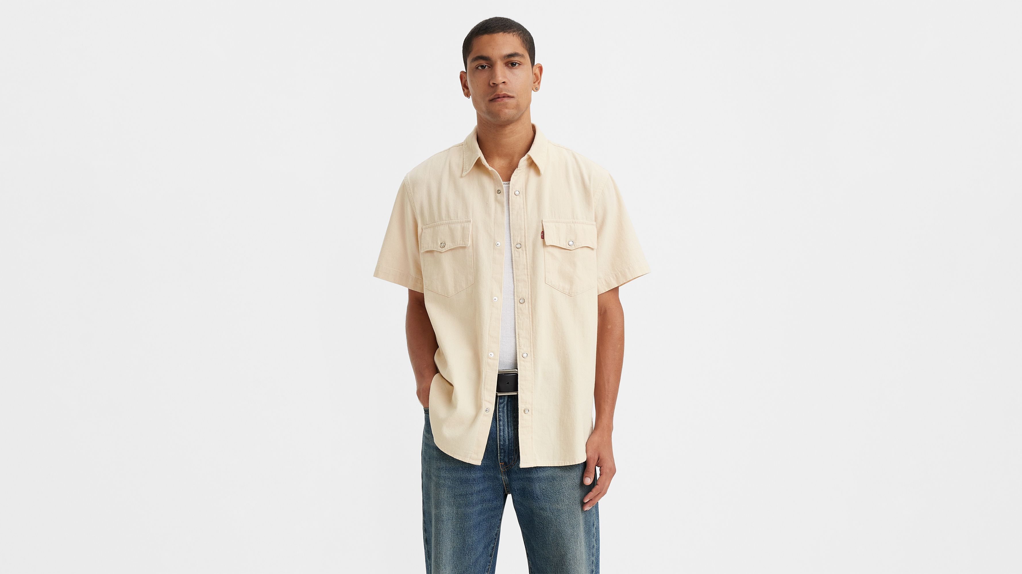 Short Sleeve Relaxed Fit Western Shirt sold by Levi's product image thumbnail 4