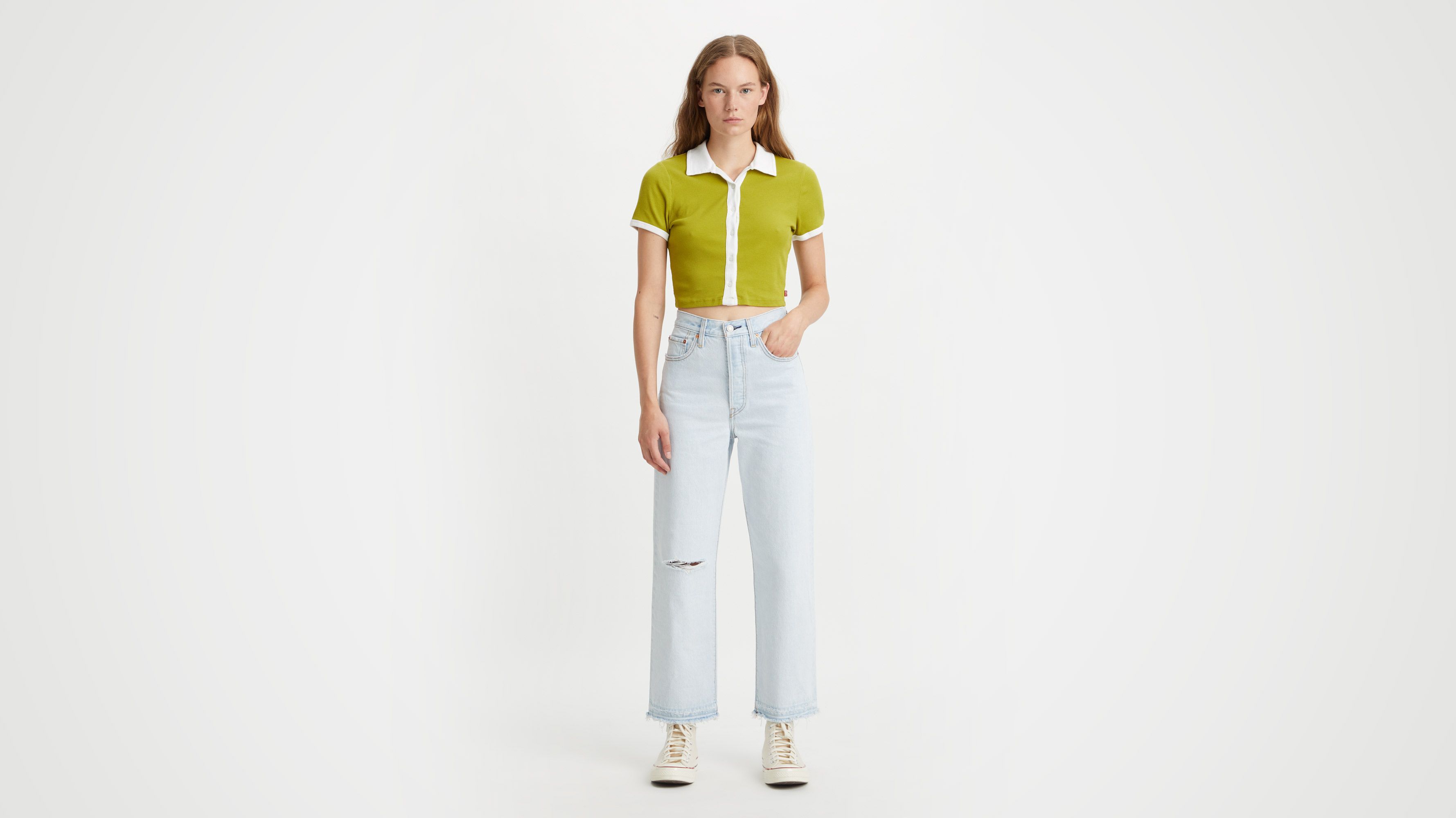 Ribcage Straight Ankle Women's Jeans sold by Levi's product image thumbnail 2