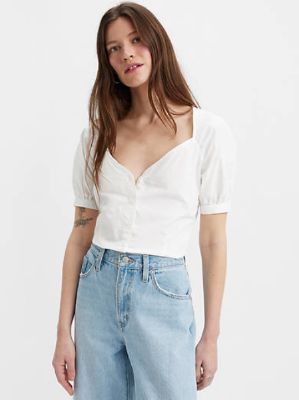 Marta Raglan Short Sleeve Blouse sold by Levi's