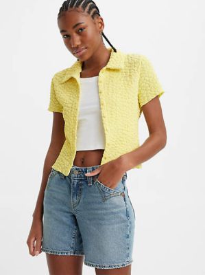 Cloud Button Up Top sold by Levi's
