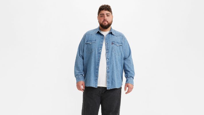 Classic Western Standard Fit Shirt (Big) sold by Levi's