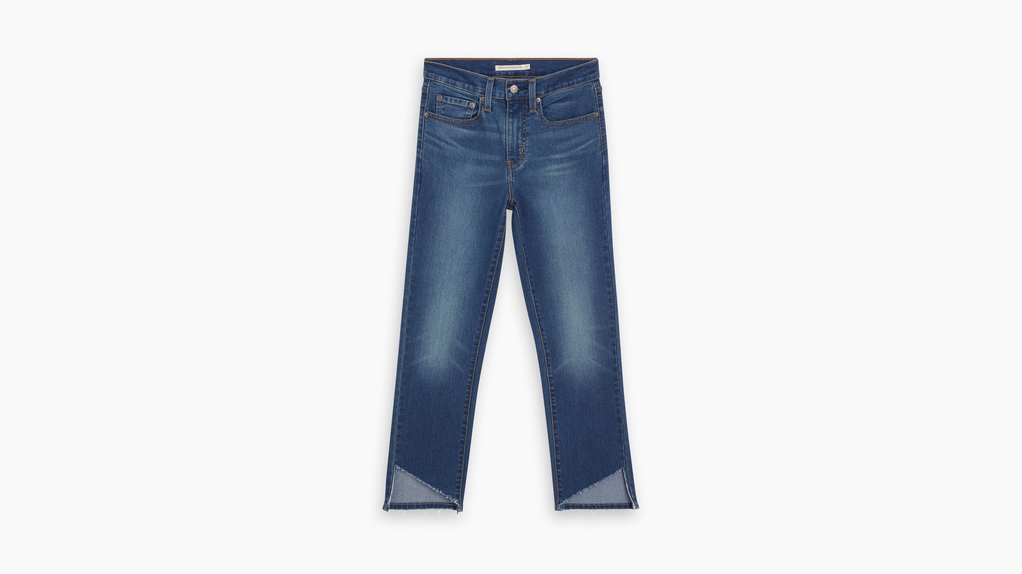 724 High Rise Slim Straight Cropped Women's Jeans sold by Levi's product image thumbnail 4