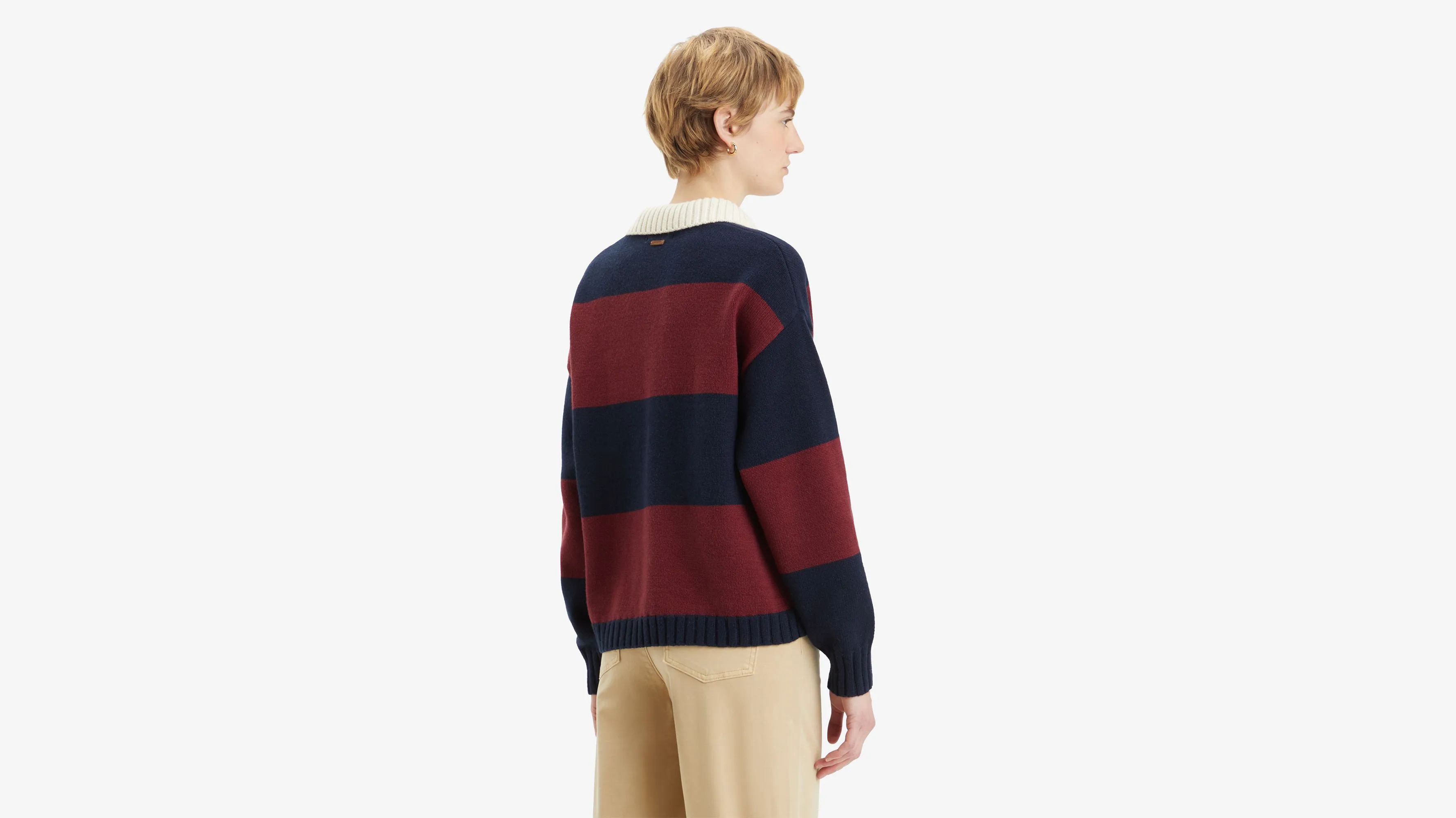 Ivy League Striped Polo Sweater sold by Levi's product image thumbnail 2