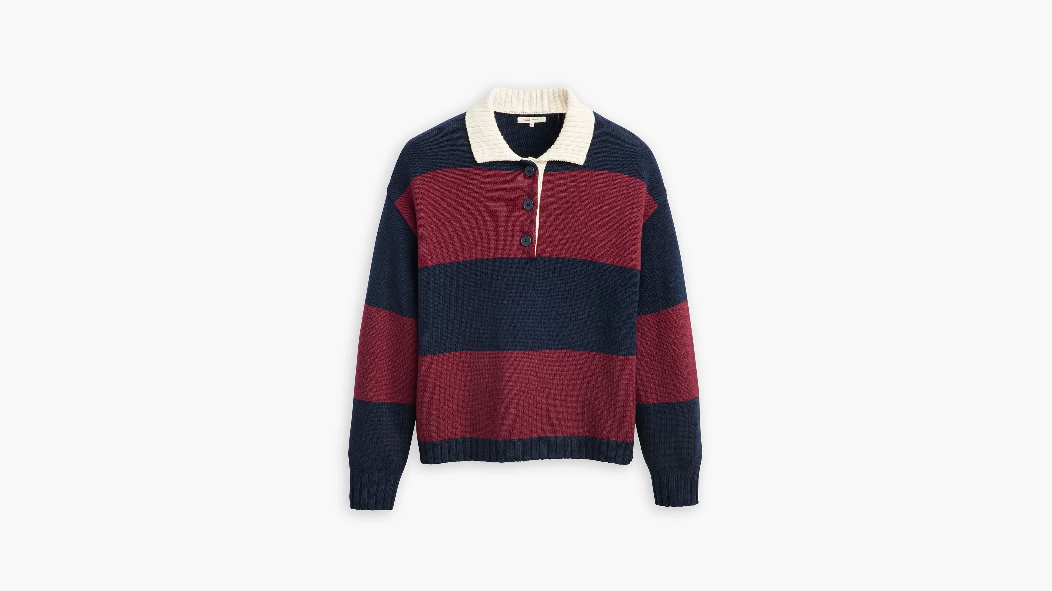 Ivy League Striped Polo Sweater sold by Levi's product image thumbnail 3